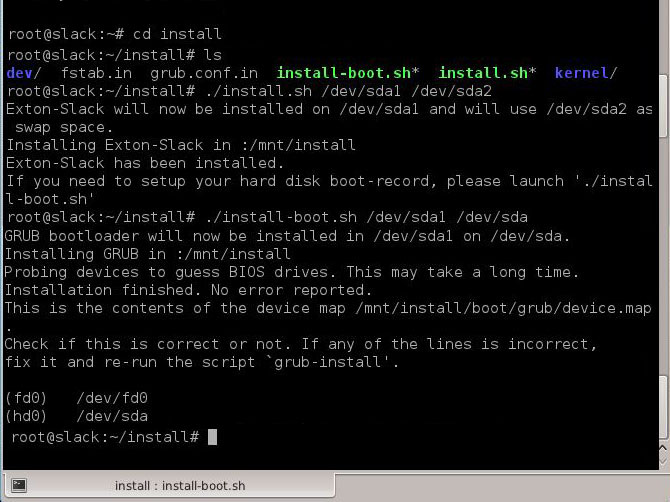 INSTALL SlackEX